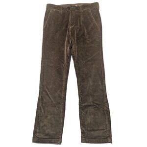 Mango MNG MAN Brown Tapered Fit Corduroy Pants - Men EUR 36 US 26 NEW